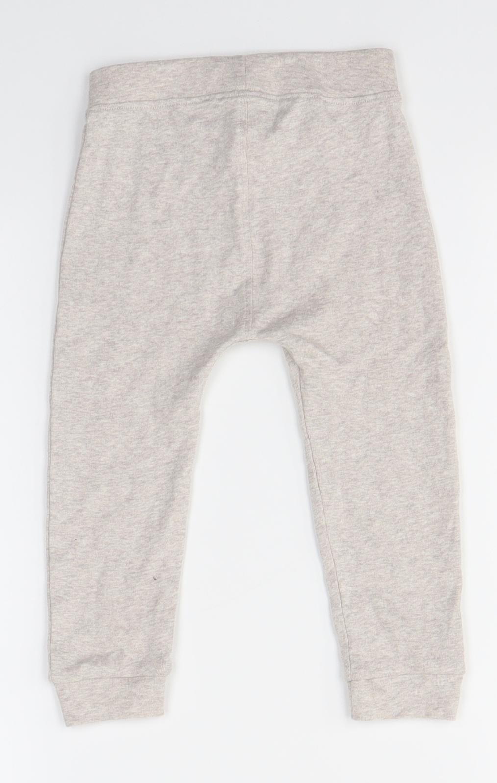 George Baby Beige   Jogger Trousers Size 12-18 Months