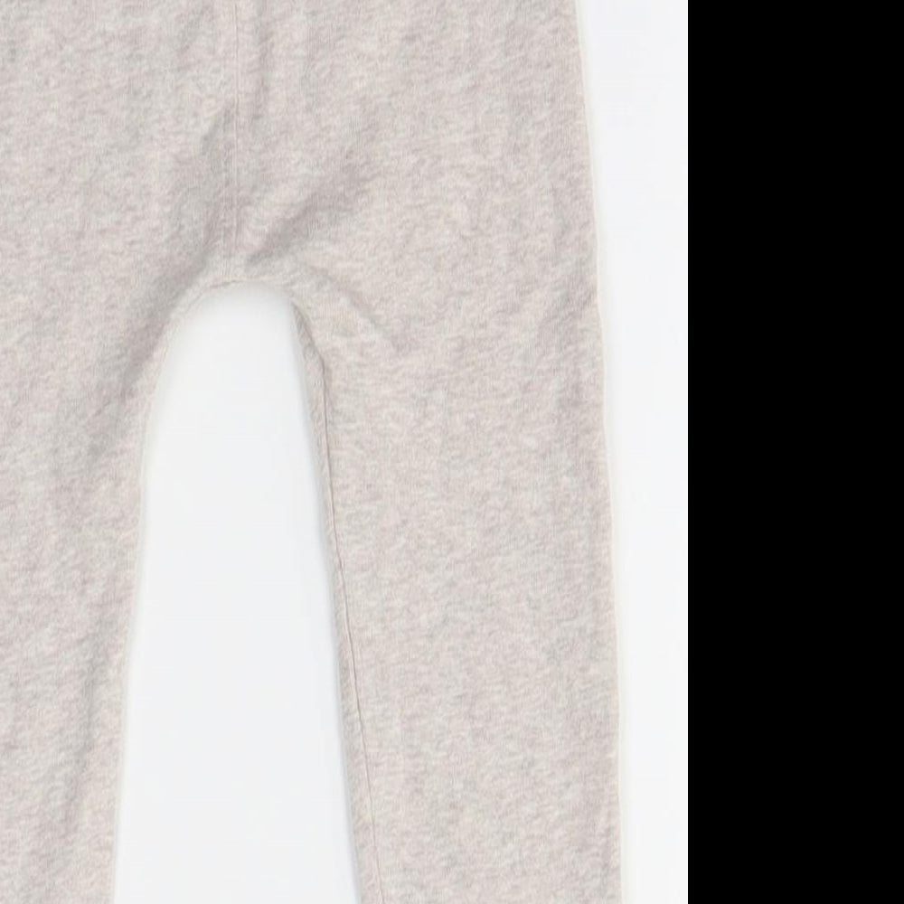 George Baby Beige   Jogger Trousers Size 12-18 Months