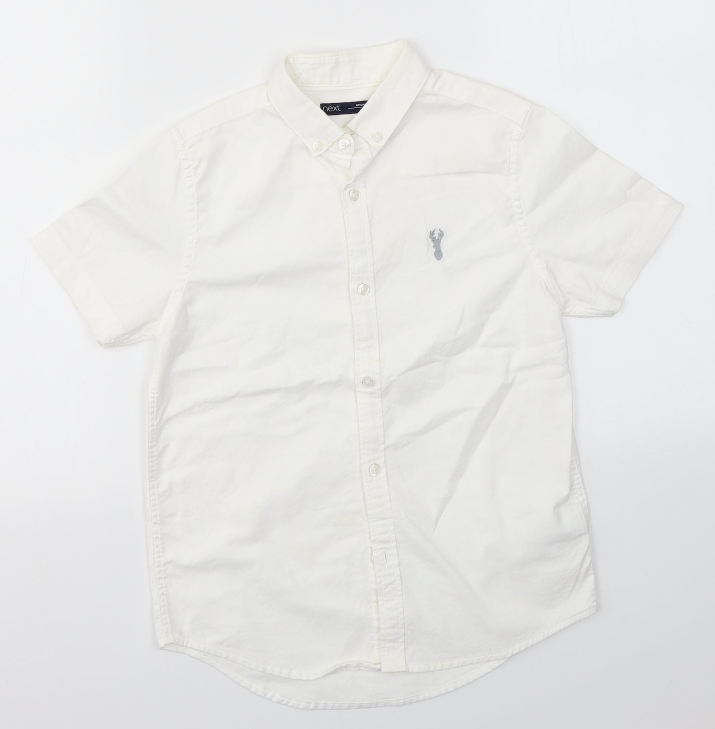 NEXT Boys White   Basic Button-Up Size 8 Years
