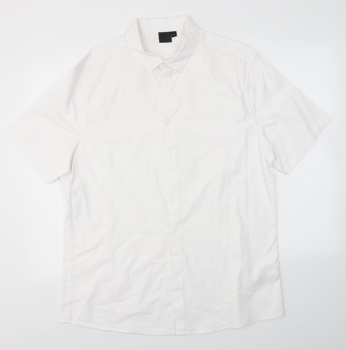 ASOS Mens White    Button-Up Size 2XL