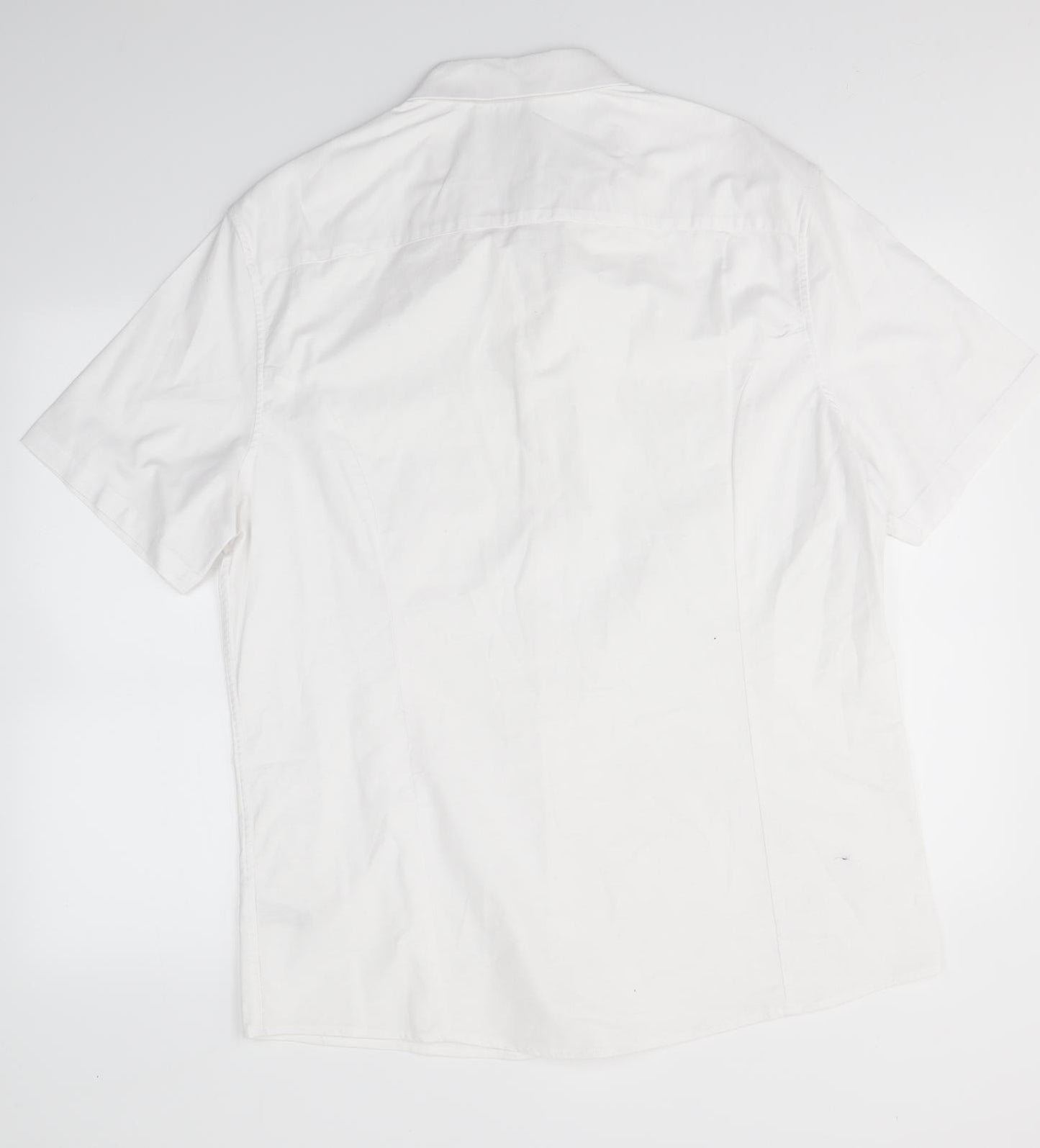 ASOS Mens White    Button-Up Size 2XL