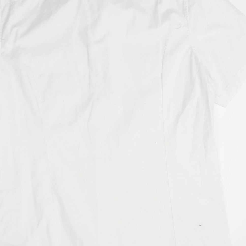 ASOS Mens White    Button-Up Size 2XL