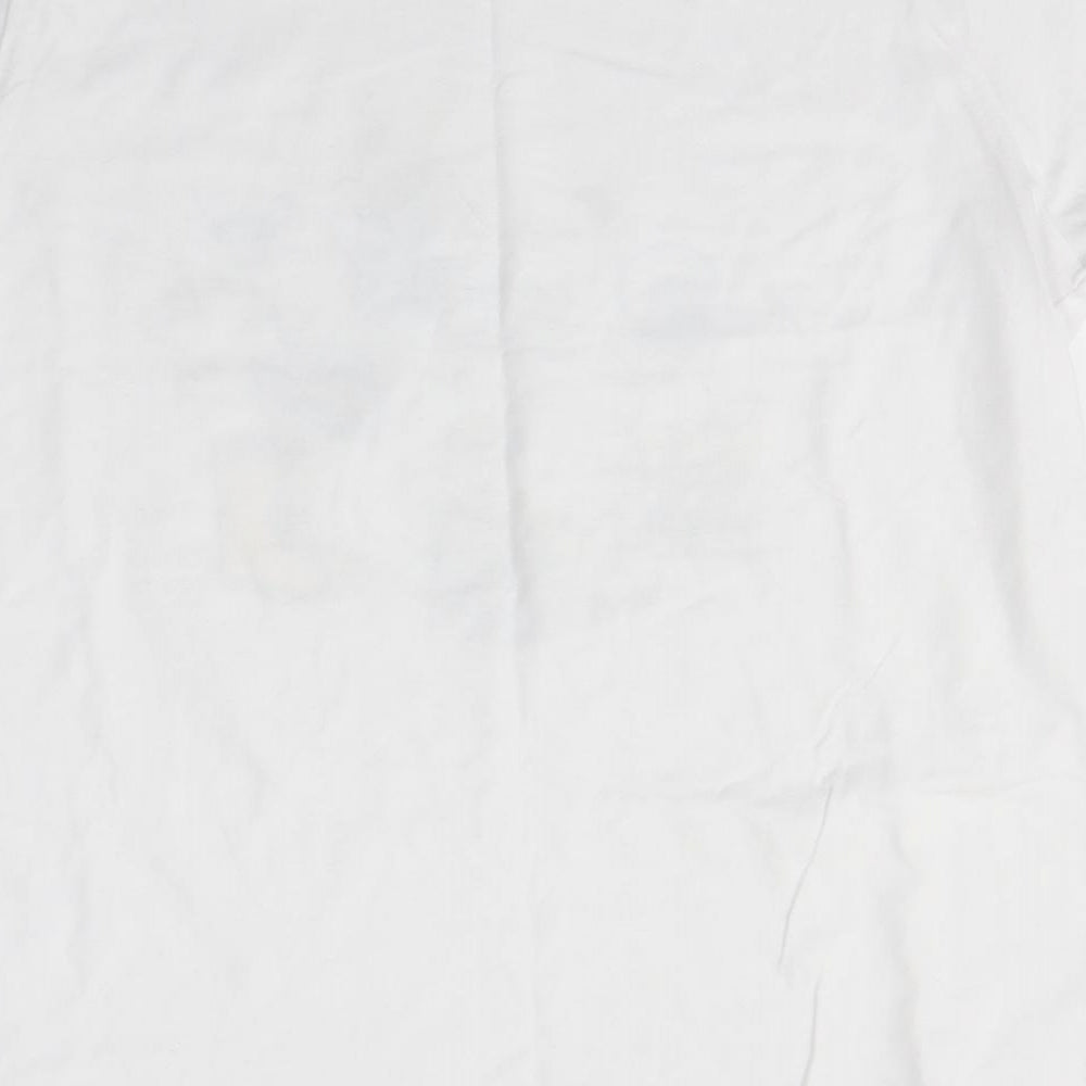 Bonmarché Womens White   Basic T-Shirt Size 16