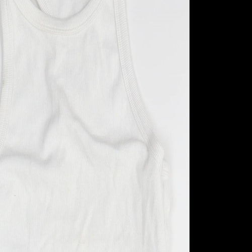 Abercrombie & Fitch Womens White   Basic Tank Size XS