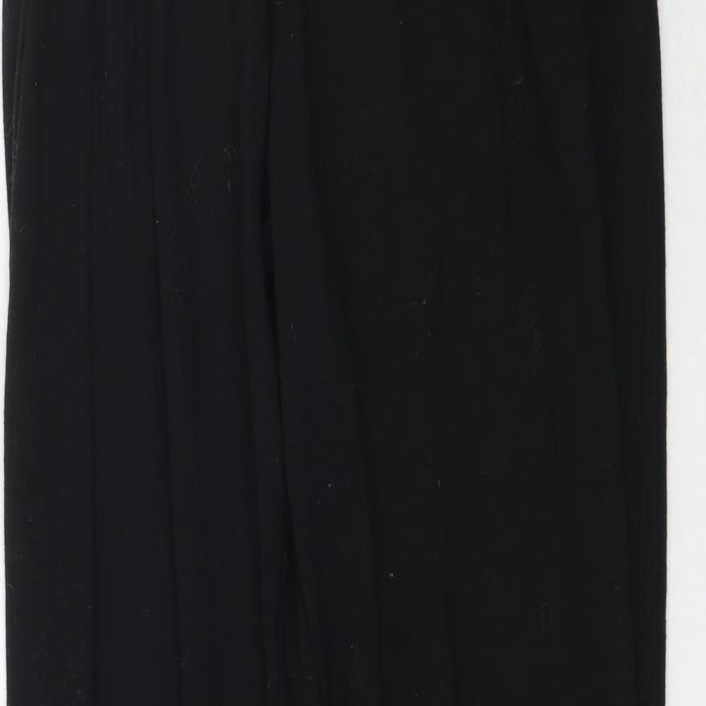 Preworn Womens Black   Jogger Trousers Size 12 L30 in