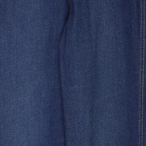 Peacocks Womens Blue  Denim Skinny Jeans Size 16 L31 in