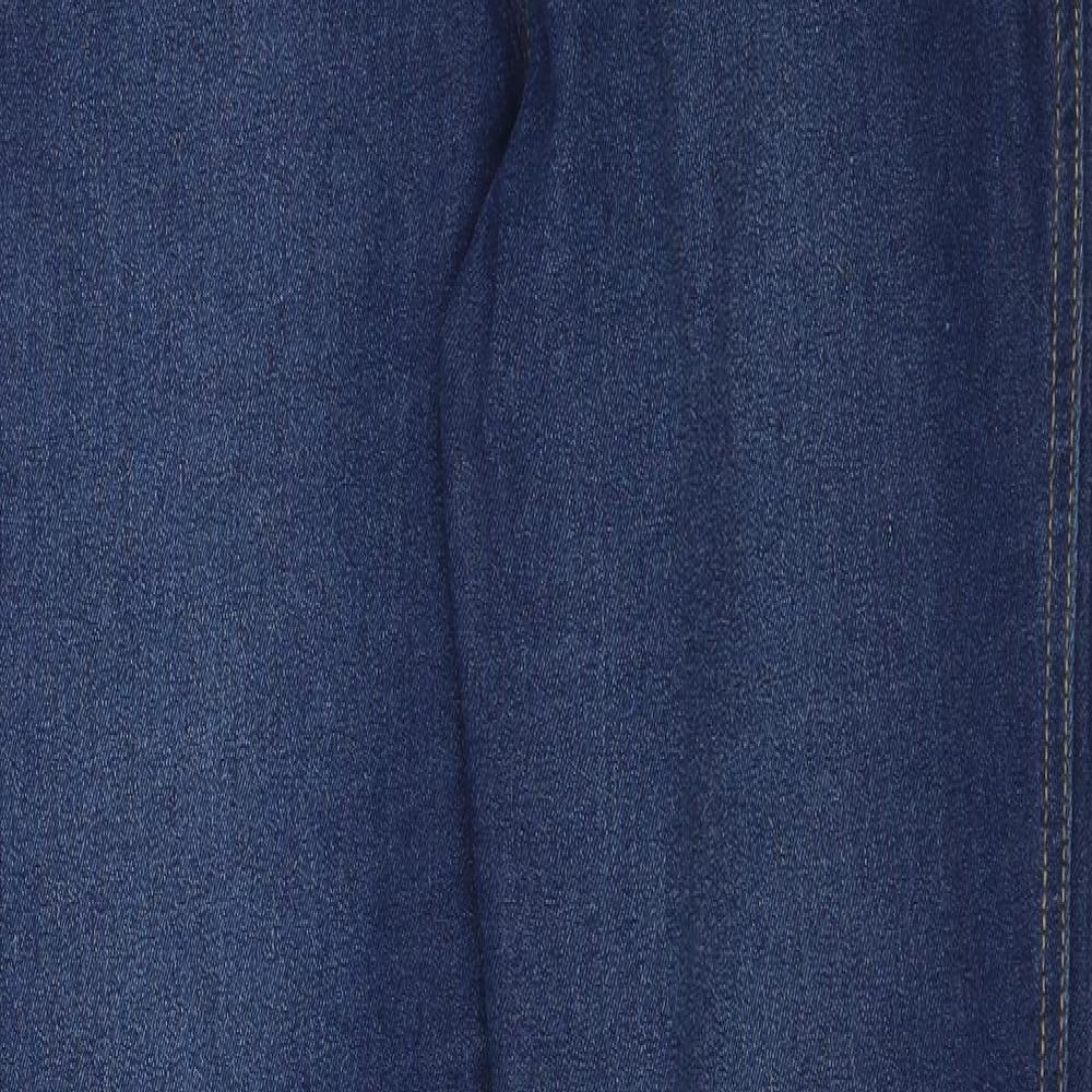 Peacocks Womens Blue  Denim Skinny Jeans Size 16 L31 in