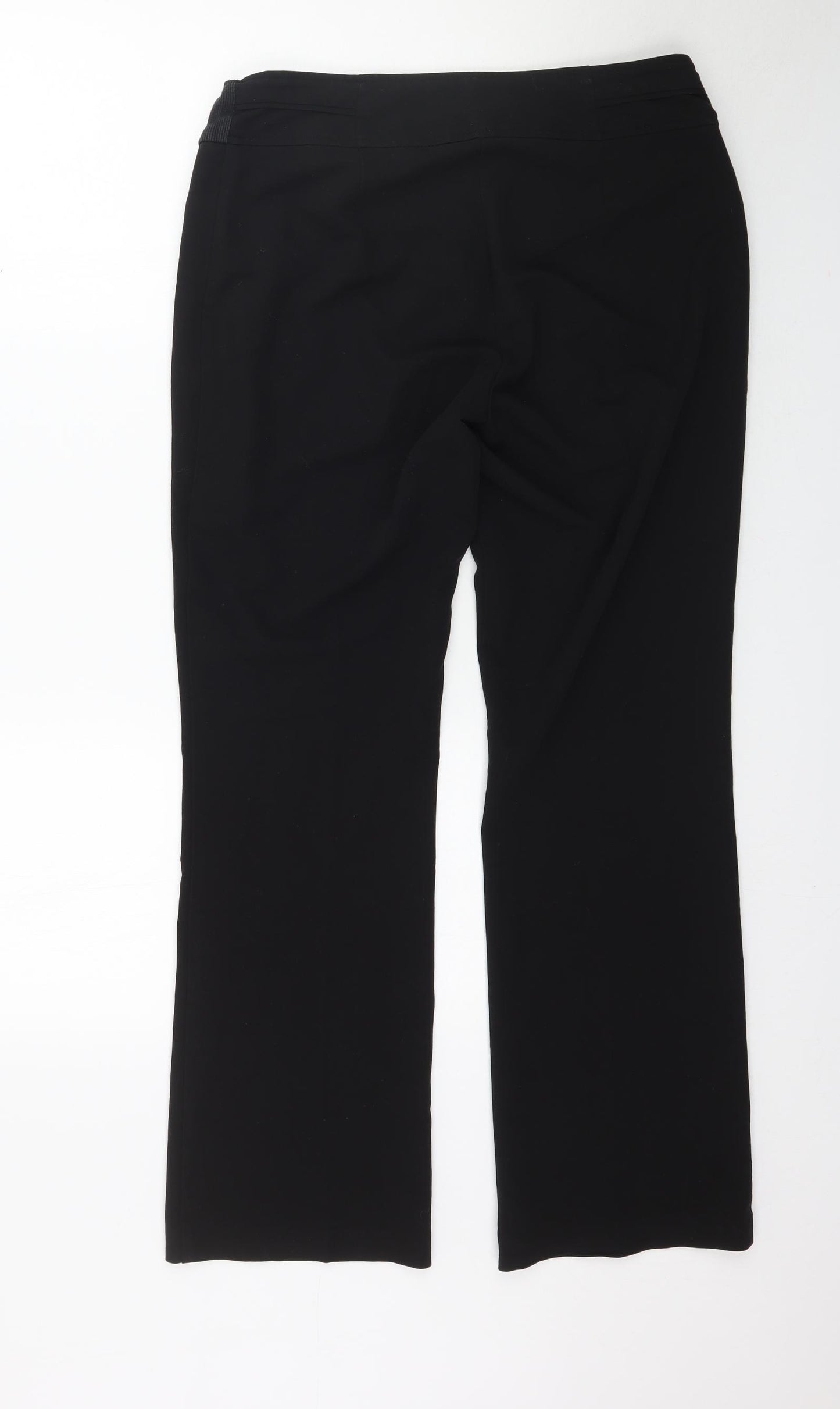 New Look Womens Black   Trousers  Size 10 L32 in