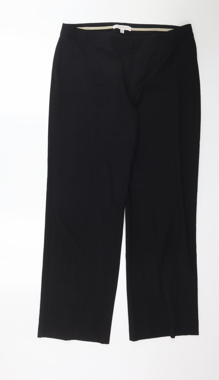 Ellen Tracy Womens Black   Trousers  Size 12 L31 in