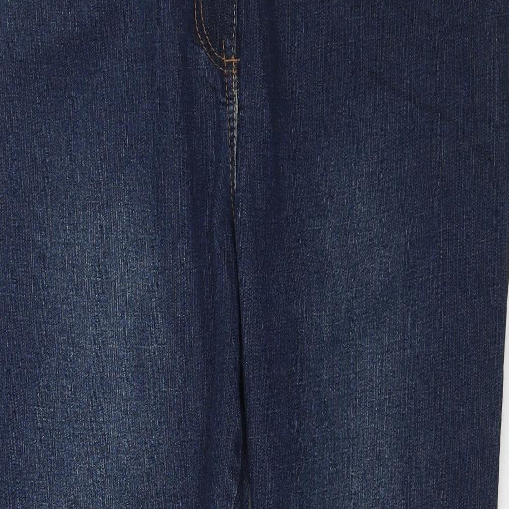 BM Womens Blue  Denim Bootcut Jeans Size 16 L30 in