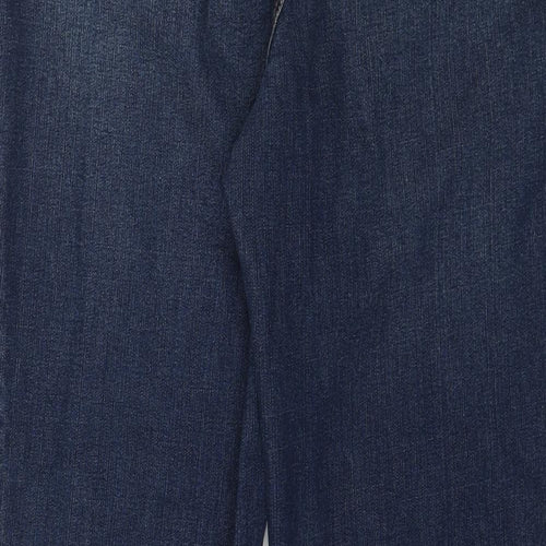 BM Womens Blue  Denim Bootcut Jeans Size 16 L30 in