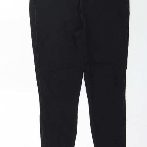 Denim Co. Womens Black  Denim Jegging Jeans Size 12 L26 in