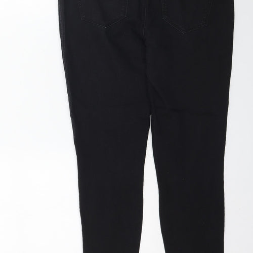 Denim Co. Womens Black  Denim Jegging Jeans Size 12 L26 in