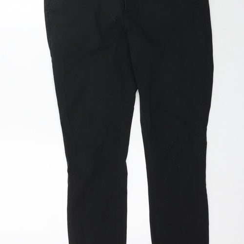 Preworn Womens Black  Denim Skinny Jeans Size 32 L30 in