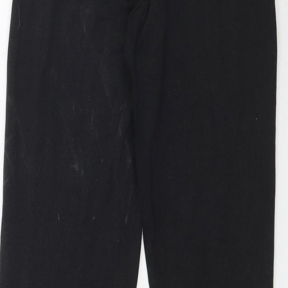 TU Womens Black   Cropped Leggings Size 12 L27 in - Washed black