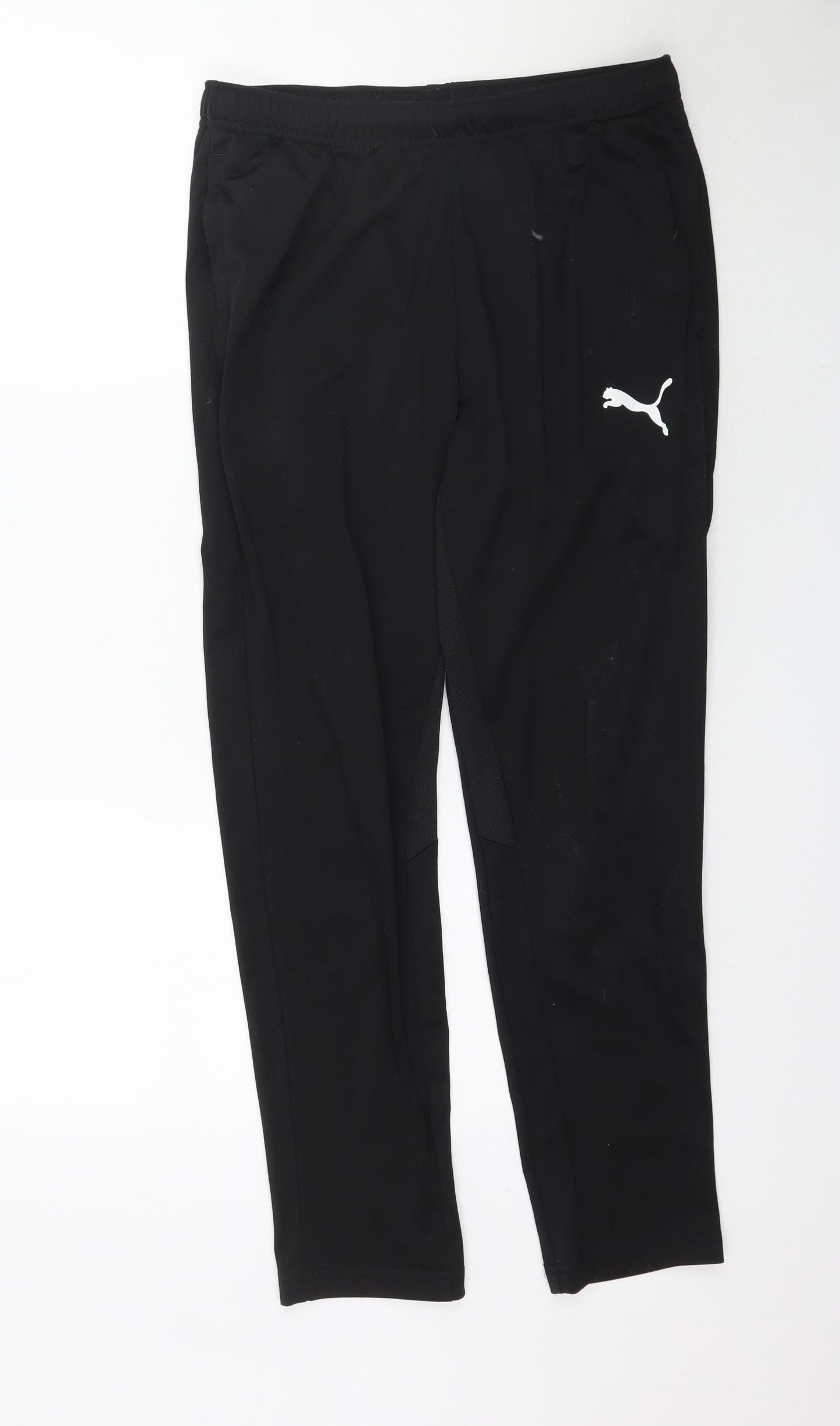 PUMA Womens Black   Jogger Trousers Size M L29 in