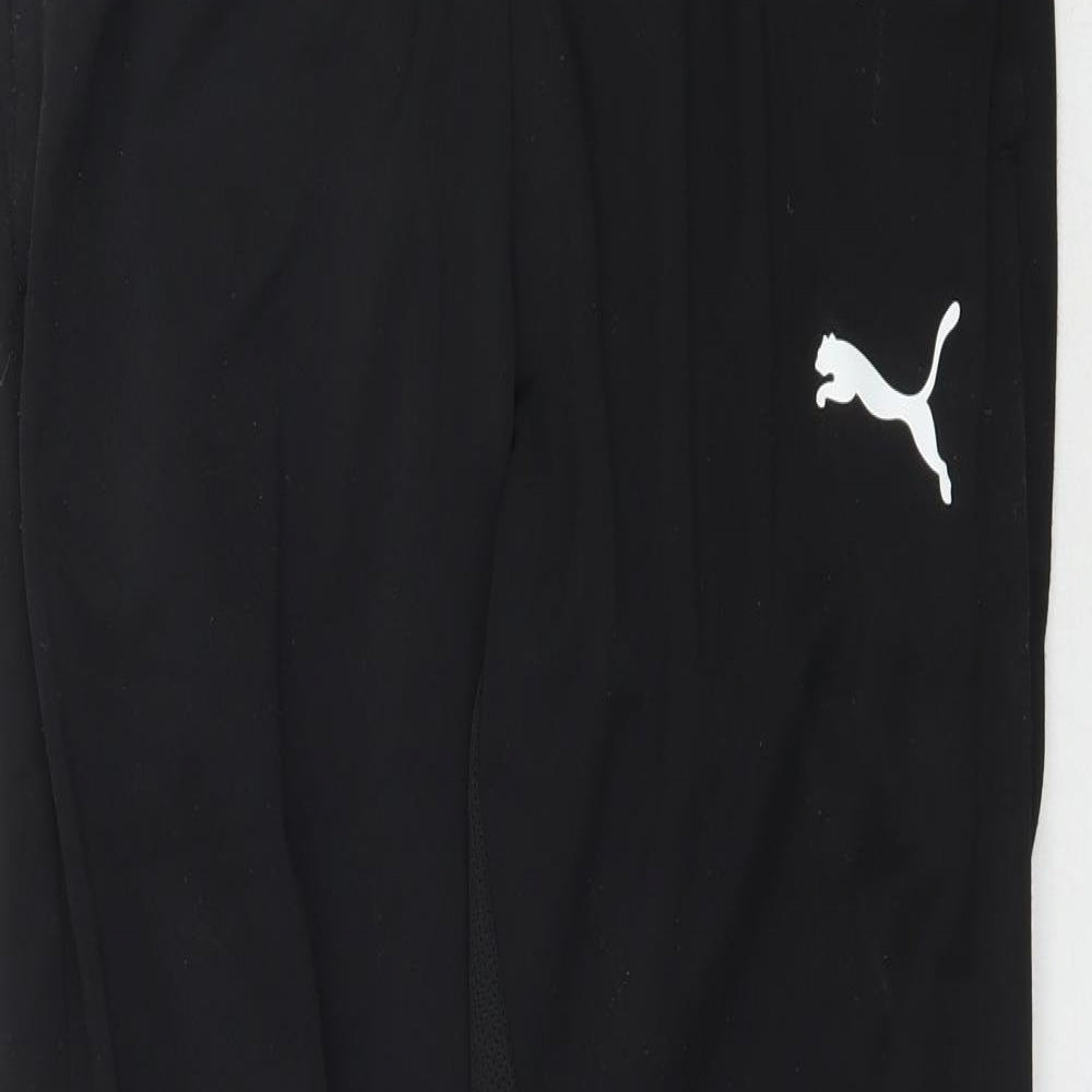 PUMA Womens Black   Jogger Trousers Size M L29 in