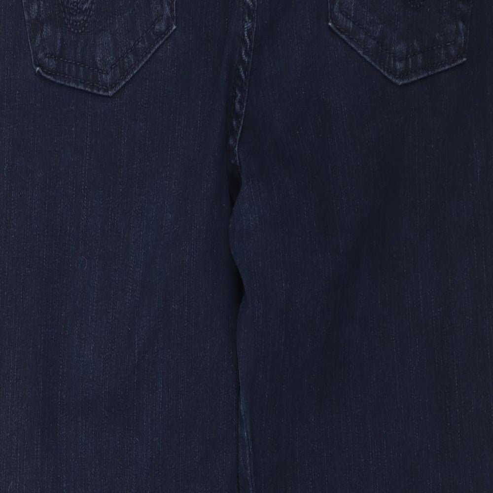 Marks and Spencer Womens Blue  Denim Cropped Jeans Size 18 L24 in