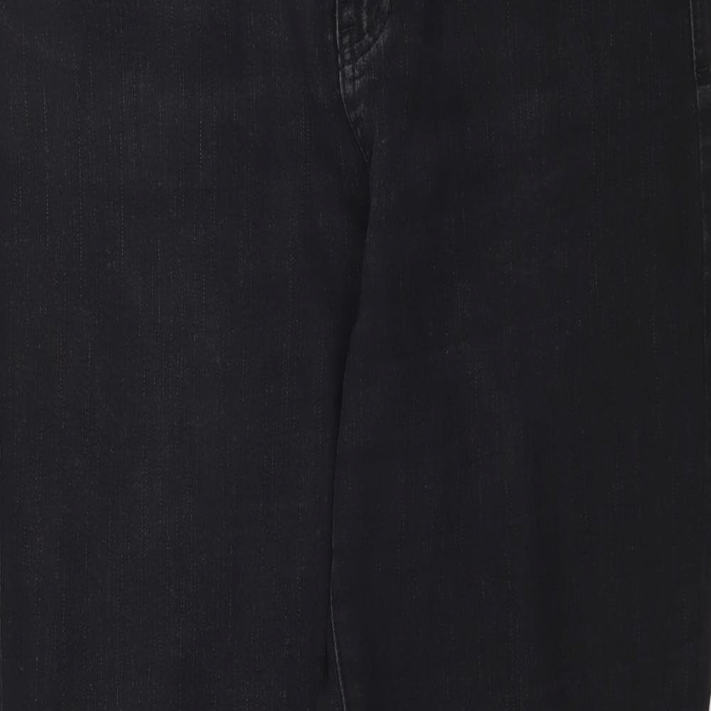 TU Womens Black  Denim Skinny Jeans Size 14 L30 in