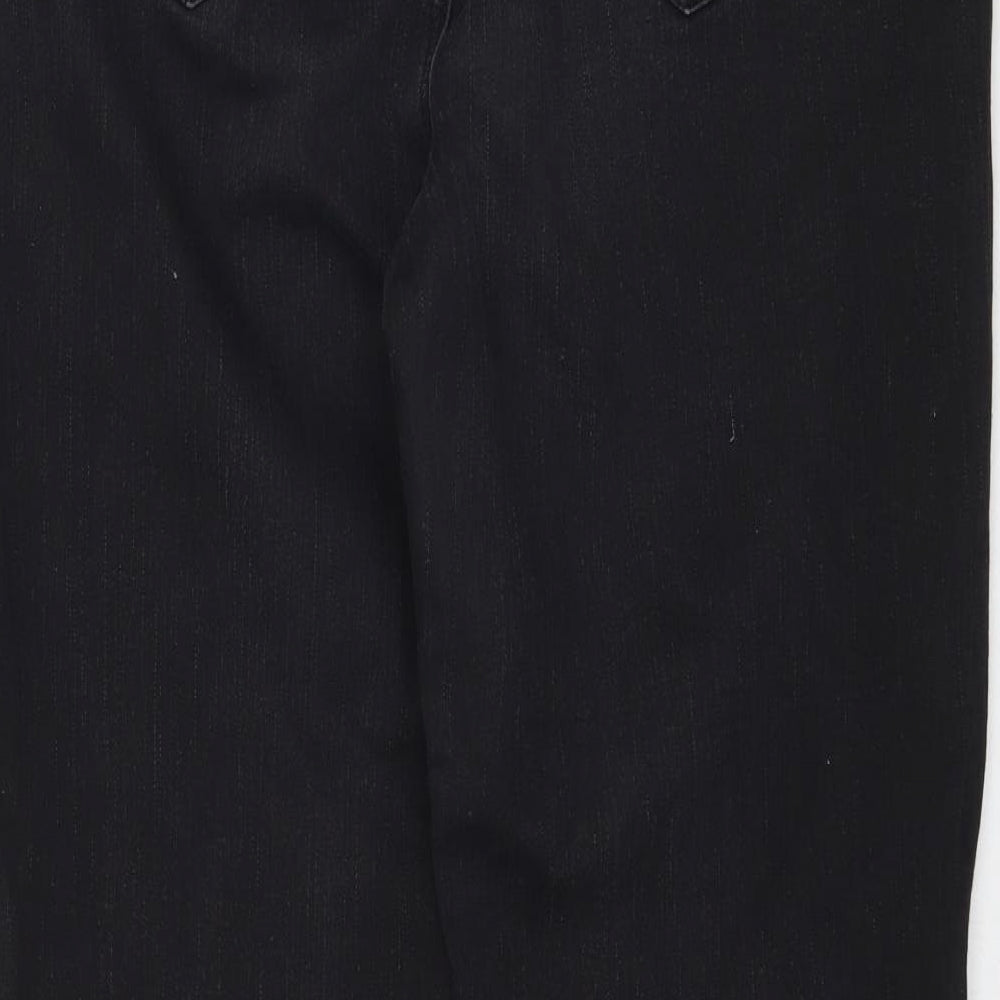 TU Womens Black  Denim Skinny Jeans Size 14 L30 in