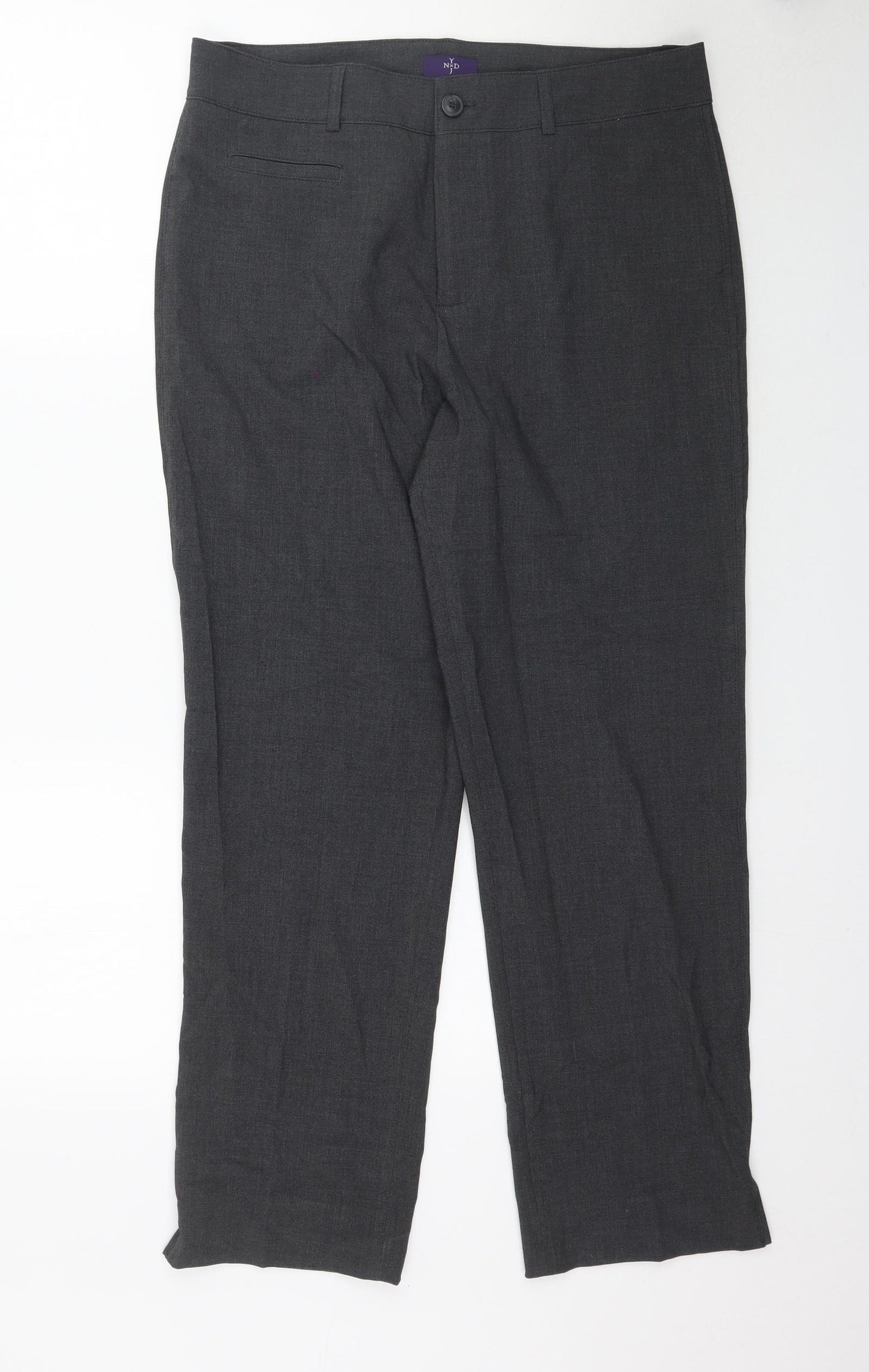 Preworn Womens Grey   Trousers  Size 8 L29 in