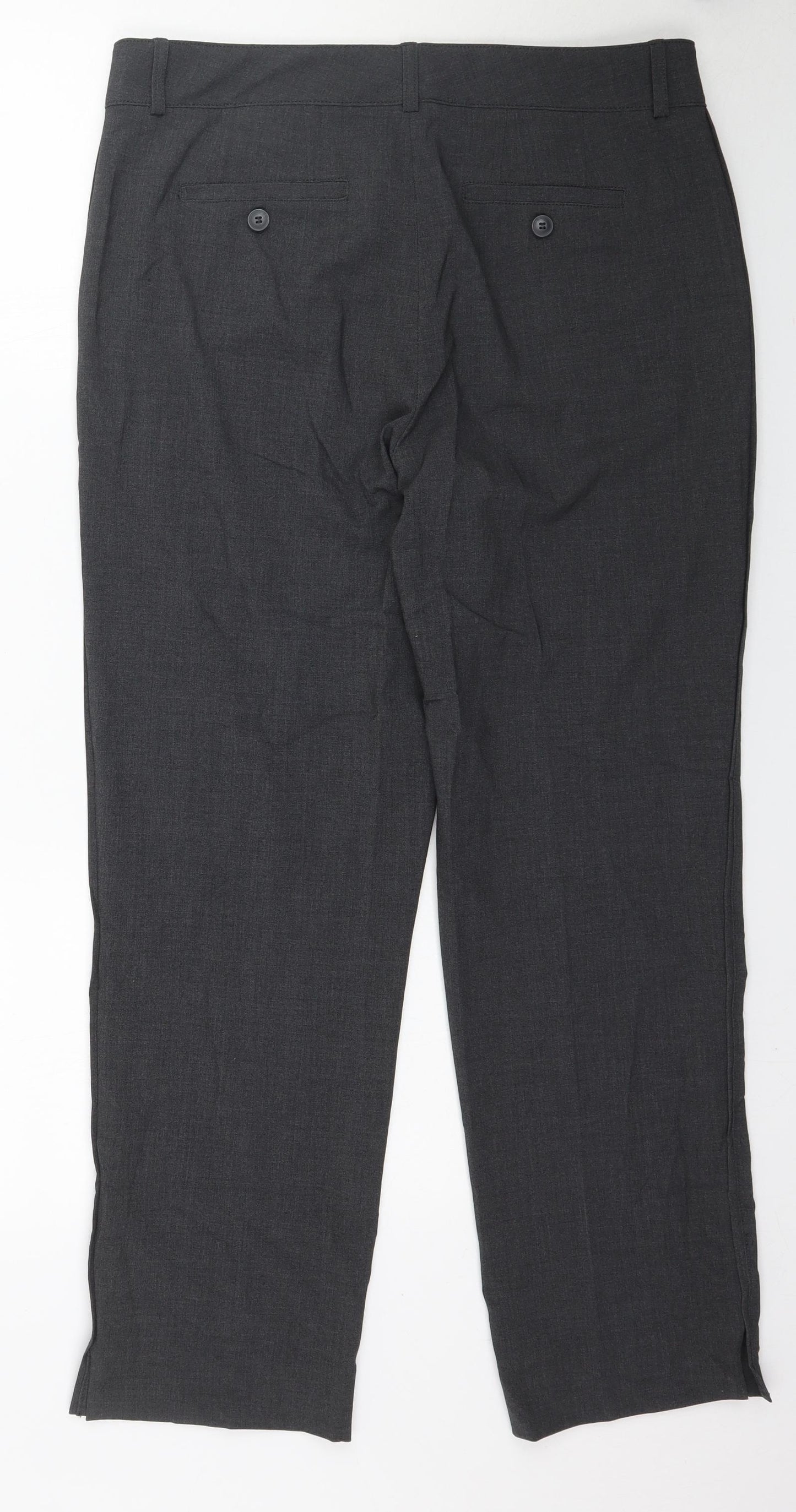 Preworn Womens Grey   Trousers  Size 8 L29 in