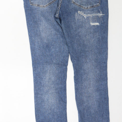 & Denim Womens Blue  Denim Skinny Jeans Size 30 in L29 in