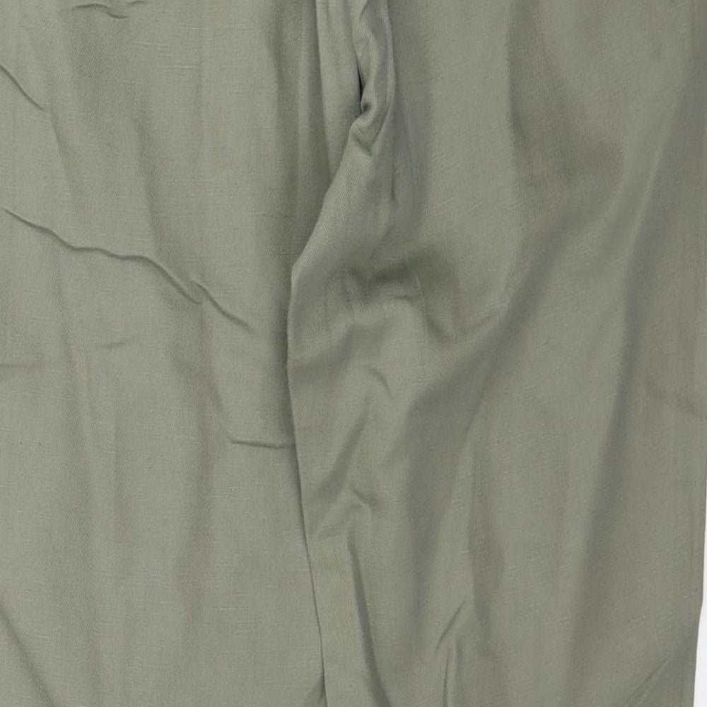 Linen Weekend Womens Green   Trousers  Size S L29 in