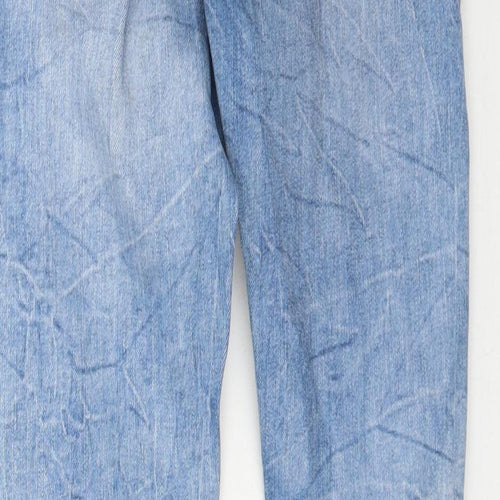 Zara Womens Blue  Denim Skinny Jeans Size 6 L27 in