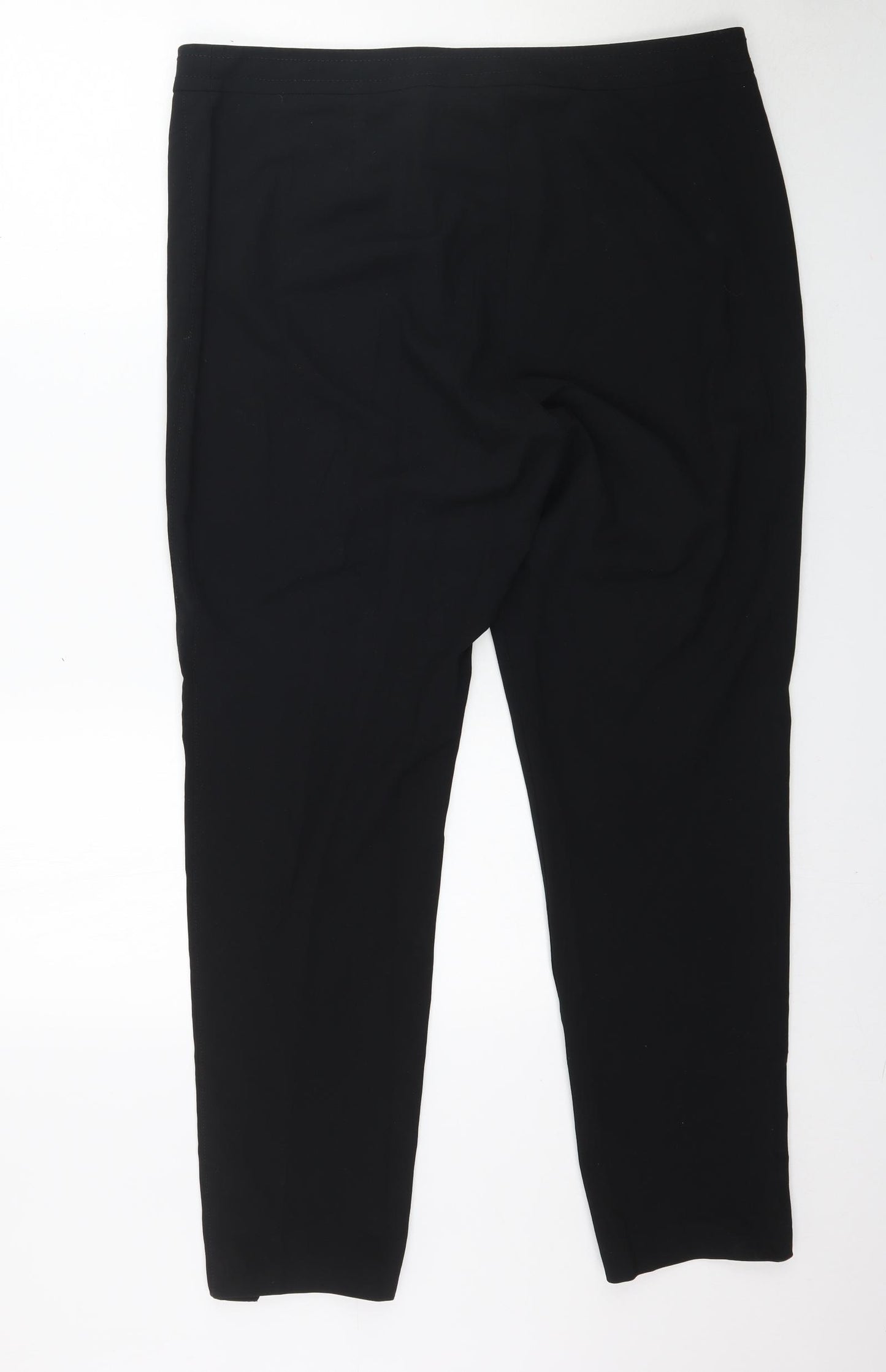 Marks and Spencer Womens Black   Trousers  Size 16 L30 in - Work Office