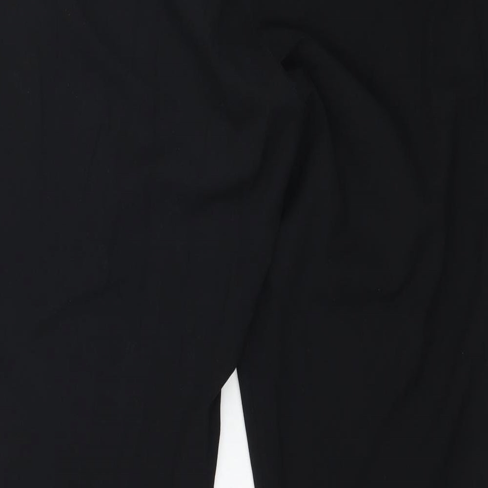 Marks and Spencer Womens Black   Trousers  Size 16 L30 in - Work Office