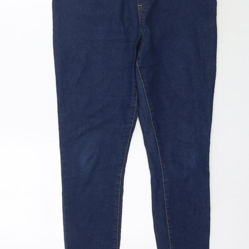TU Womens Blue  Denim Jegging Jeans Size 10 L26 in