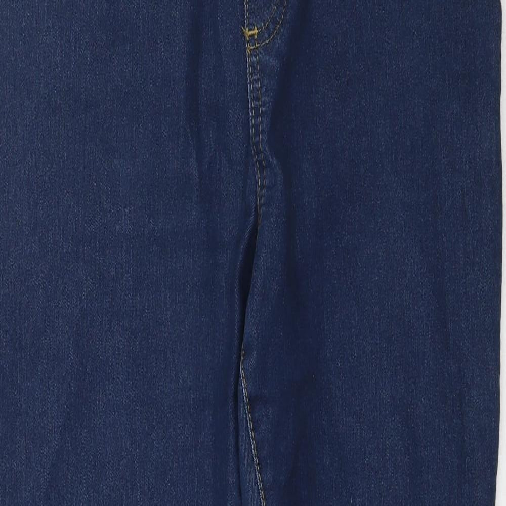 TU Womens Blue  Denim Jegging Jeans Size 10 L26 in