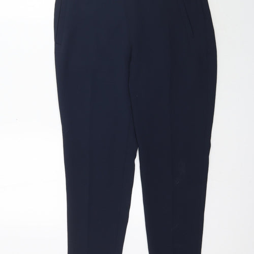 H&M Womens Blue   Trousers  Size 10 L27 in