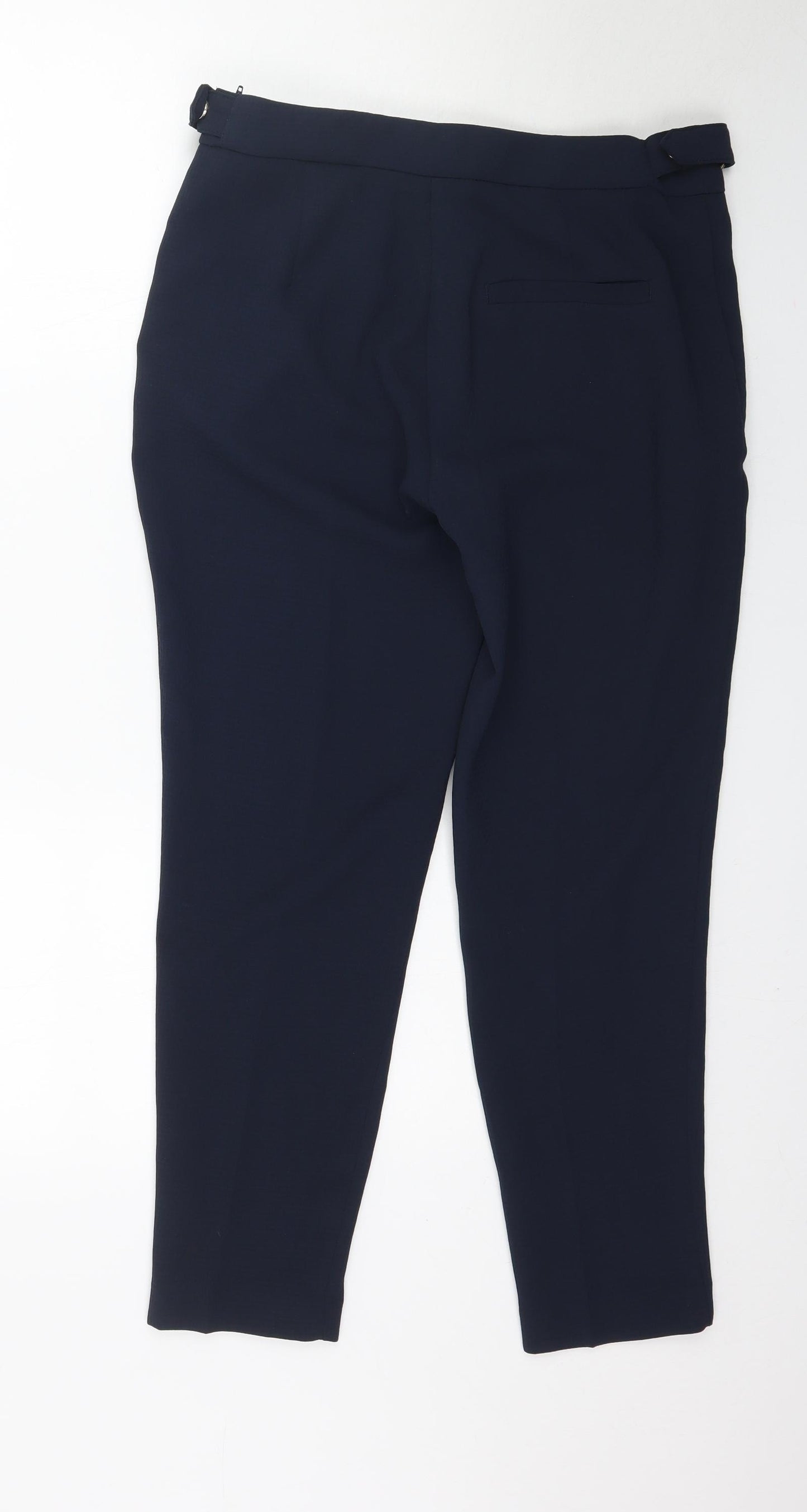H&M Womens Blue   Trousers  Size 10 L27 in