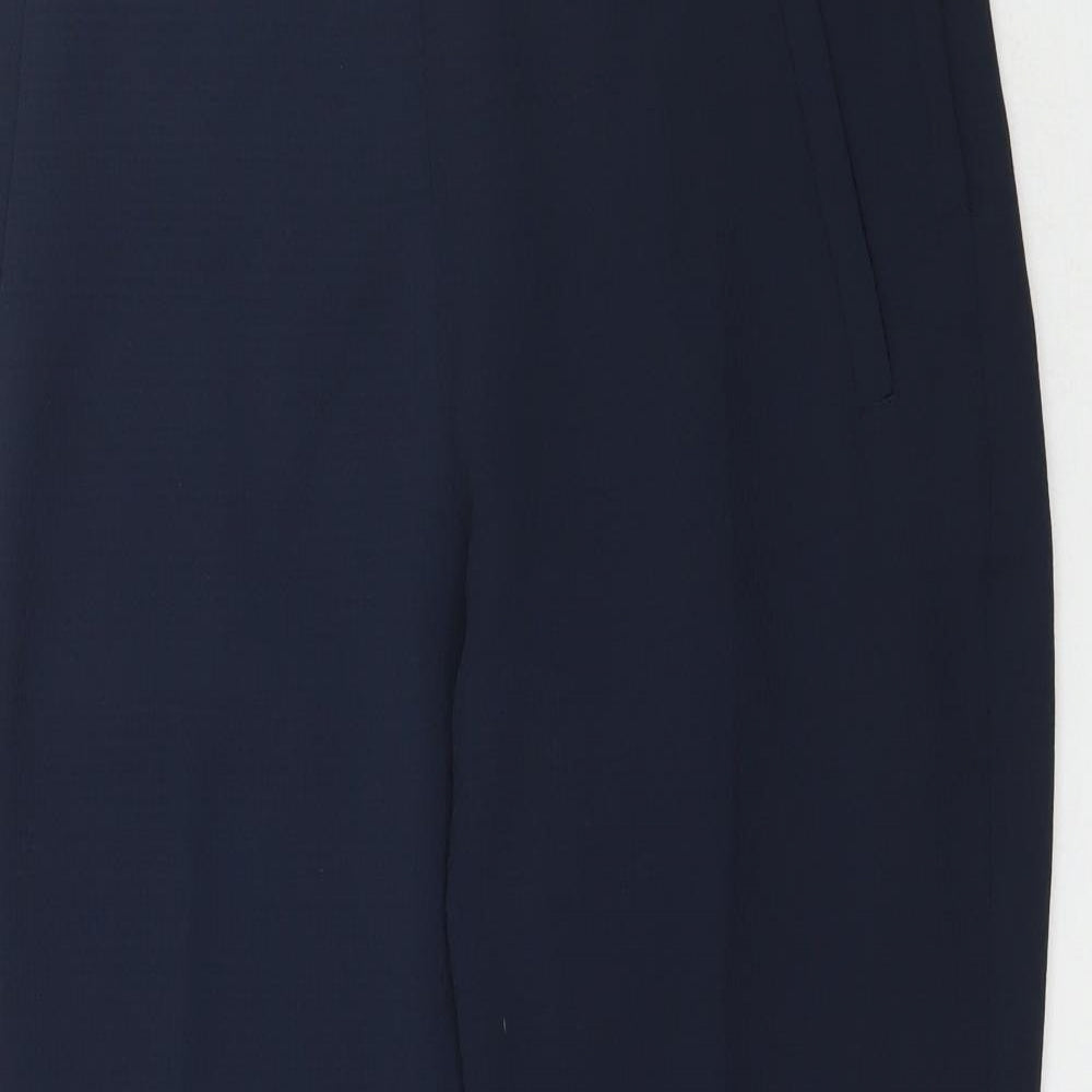 H&M Womens Blue   Trousers  Size 10 L27 in
