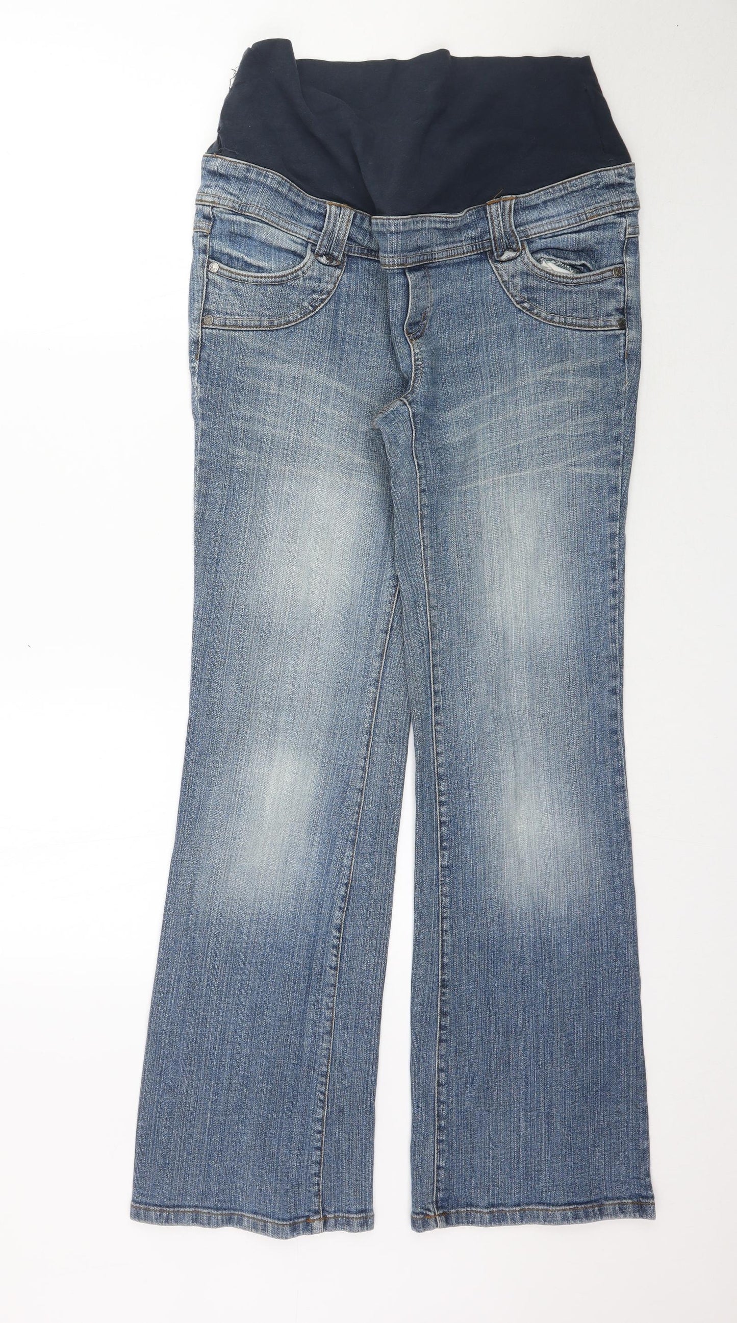 Redherring Womens Blue  Denim Bootcut Jeans Size 10 L31 in