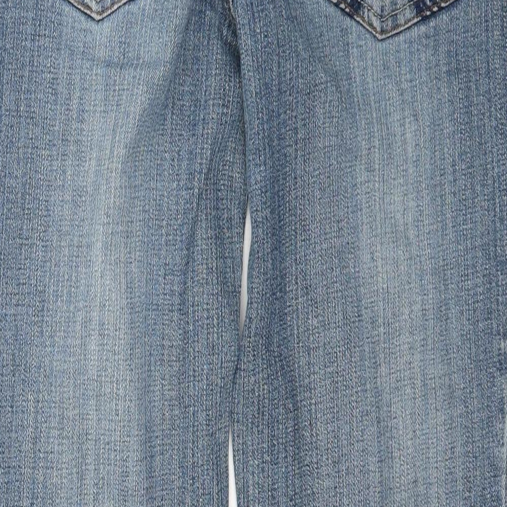 Redherring Womens Blue  Denim Bootcut Jeans Size 10 L31 in