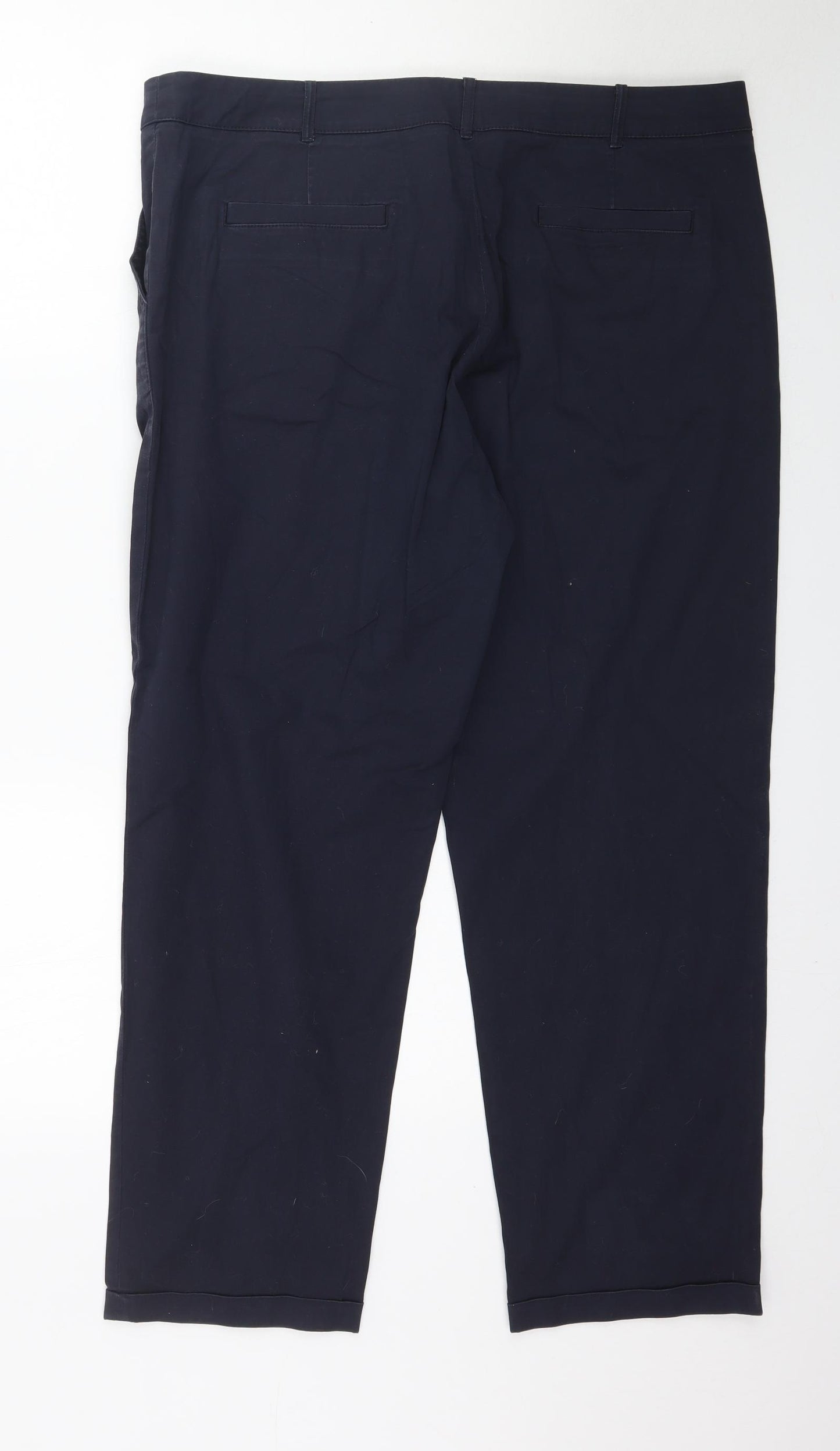 Hobbs Womens Blue   Trousers  Size 16 L28 in