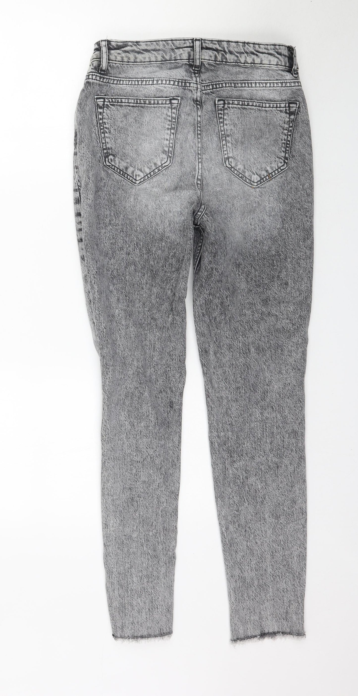 George Womens Grey  Denim Skinny Jeans Size 10 L29 in