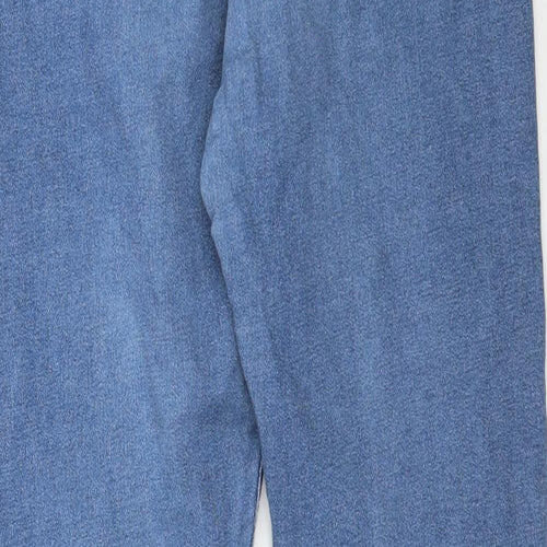 Denim Co. Womens Blue  Denim Skinny Jeans Size 12 L28 in
