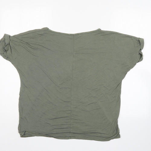 Billys collection Womens Green   Basic Blouse Size 20