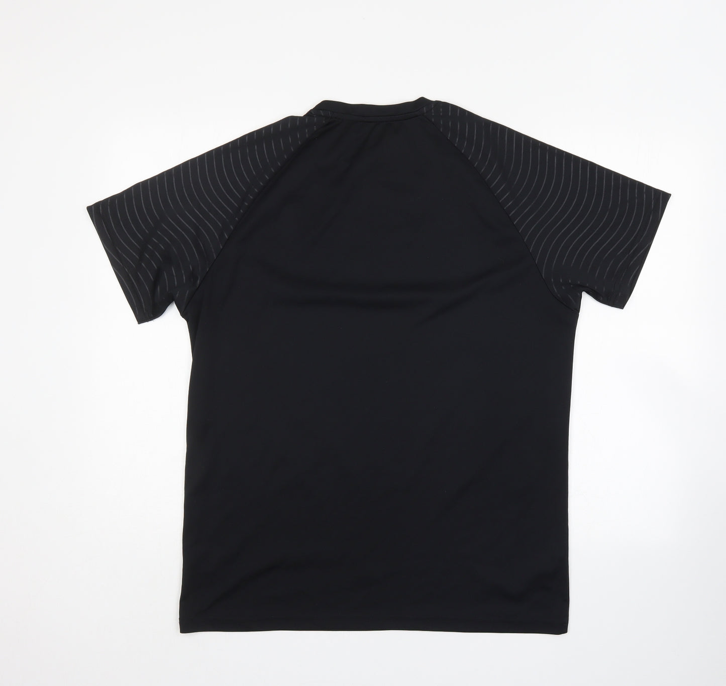 Saxnet Limited Mens Black    T-Shirt Size L