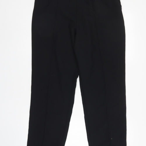 M&S Womens Black   Trousers  Size 14 L28 in