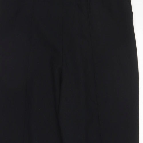 M&S Womens Black   Trousers  Size 14 L28 in