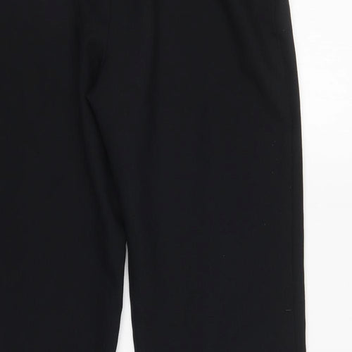 M&S Womens Black   Trousers  Size 14 L28 in