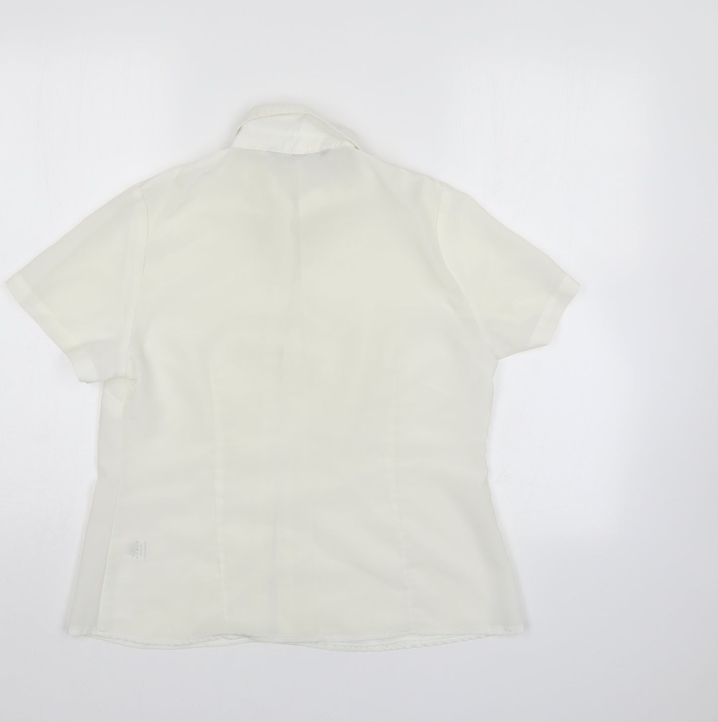 BM collection Womens White   Basic Button-Up Size 12