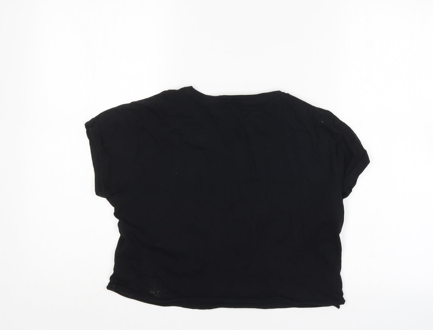New Look Girls Black   Basic T-Shirt Size 14-15 Years