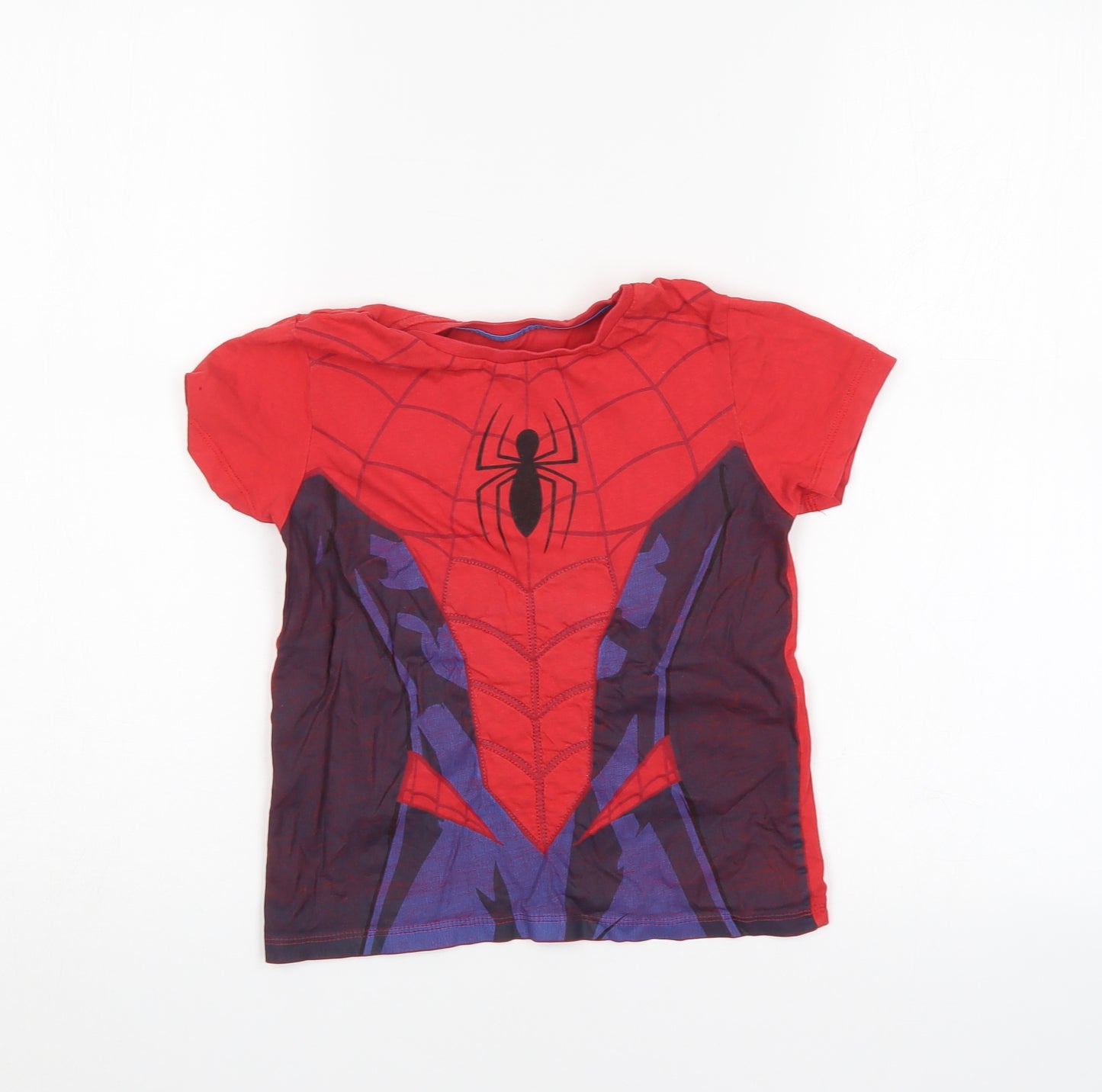 Marvel Boys Multicoloured   Basic T-Shirt   - SpiderMan