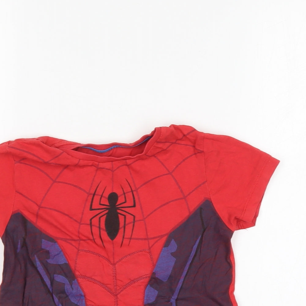 Marvel Boys Multicoloured   Basic T-Shirt   - SpiderMan